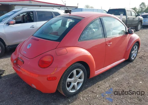 2004 Volkswagen New Beetle Gls 1.8T from USA, damaged, VIN 3VWCD31C54M412958